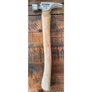 Stiletto Titanium 14oz Wood Handle Claw Hammer Hickory Handle Used